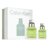 Calvin Klein Eternity (Eau De Toilette) 2PCS Gift Set - 100ML EDT Spray + 30ML EDT Spray (Men)